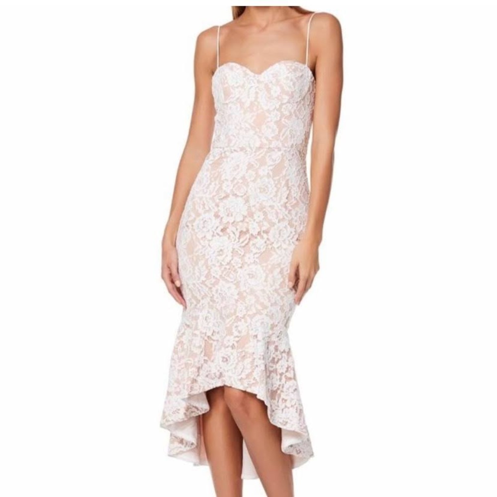 Jarlo Lace Midi Dress